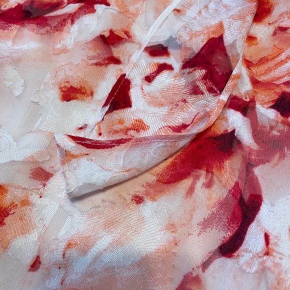 Dressbarn Luxe by Carmen Marc Valvo floral sleeveless aline dress Size 4 - Picture 15 of 16